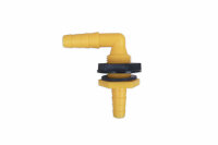Lilie Tankanschluss gewinkelt 10/12 mm mit Dichtung und...