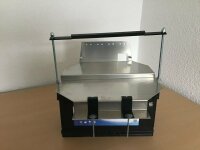Batteriehalter mit Bügel für 1 oder 2 Batterien