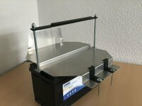 Batteriehalter mit Bügel für 1 oder 2 Batterien