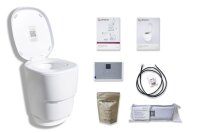 Clesana C1 wasserlose Vakuumtoilette mit L-Adapter oder...